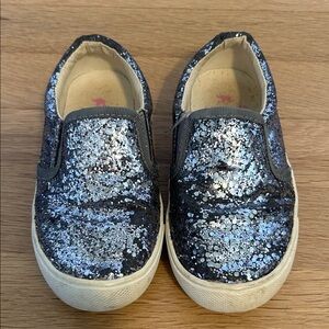 CrewCuts Silver Kids Slip-On Shoes